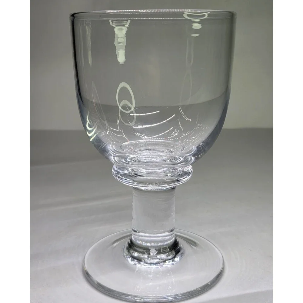 Simon Pearce Essex Water Goblet Glass 6.5